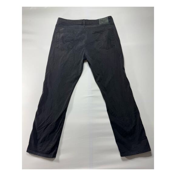Adriano Goldschmied Men's The Graduate Tailored Leg Black Pants - Size 36x30 - Picture 2 of 7